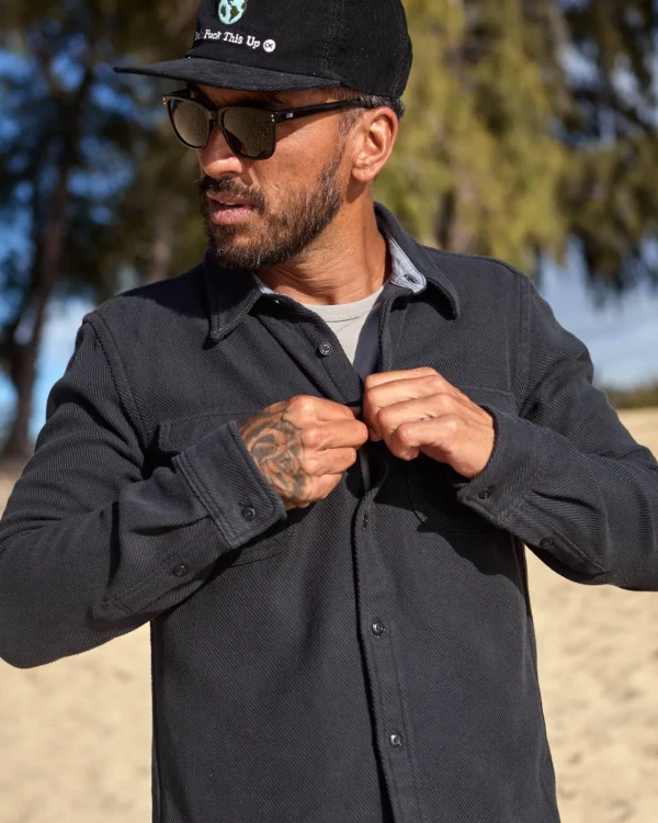 Shirts | The Blanket Shirt*Outerknown Blanket Shirt Pitchblack