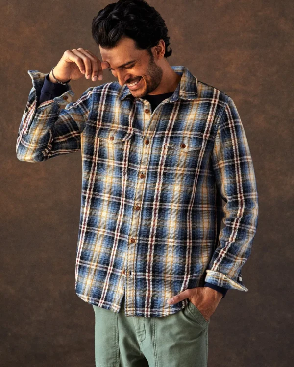 Shirts | The Blanket Shirt*Outerknown Blanket Shirt Frenchbluespotlightplaid