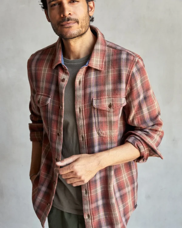 Shirts | The Blanket Shirt*Outerknown Blanket Shirt Copperspotlightplaid