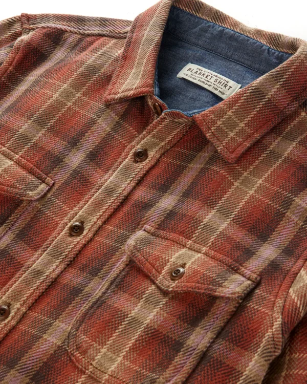 Shirts | The Blanket Shirt*Outerknown Blanket Shirt Copperspotlightplaid