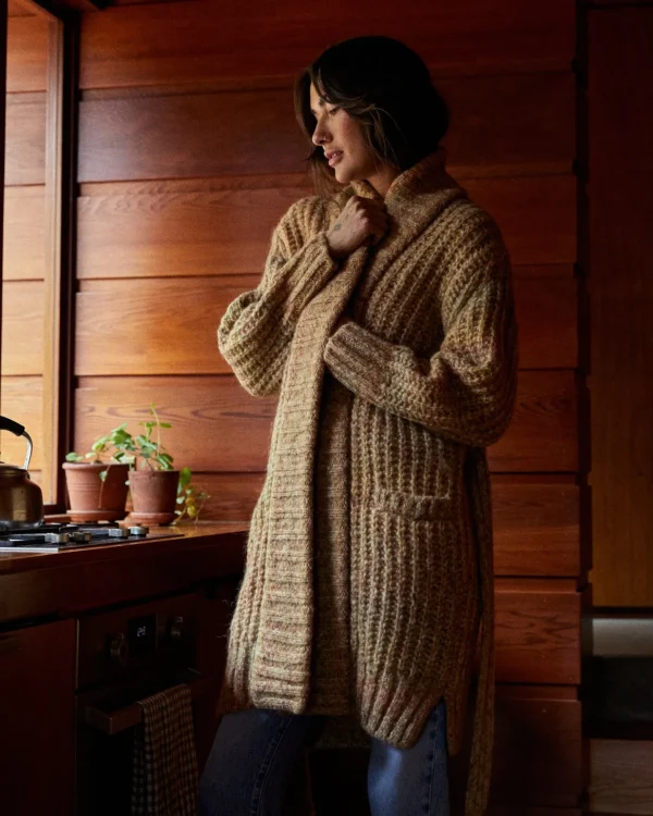 Sweaters*Outerknown Bonfire Cardigan Sunrise