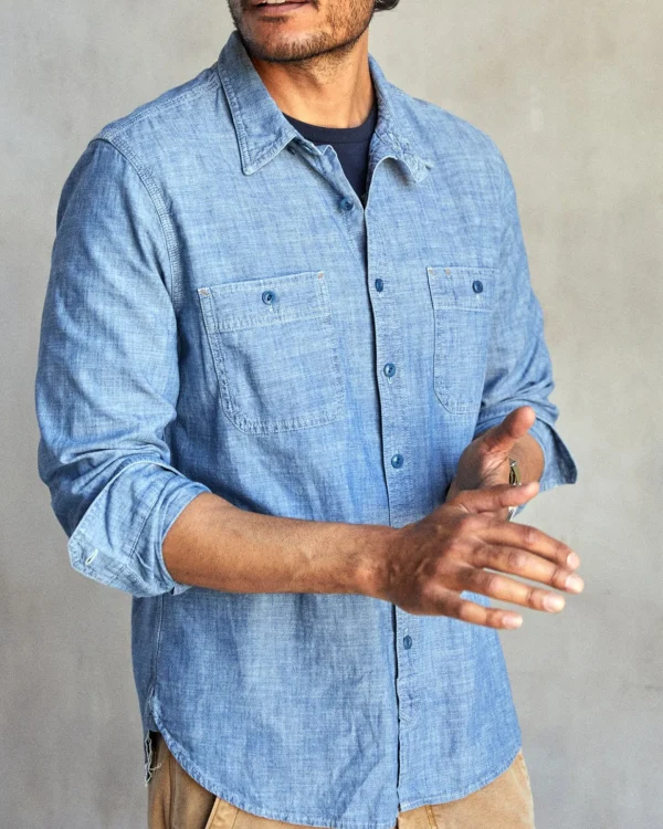 Shirts*Outerknown Utility Shirt Chambray