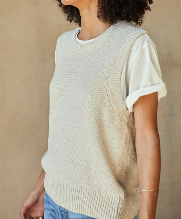 Tees + Tanks | Sweaters*Outerknown Crescent Knit Tank Moonlight