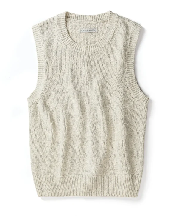 Tees + Tanks | Sweaters*Outerknown Crescent Knit Tank Moonlight