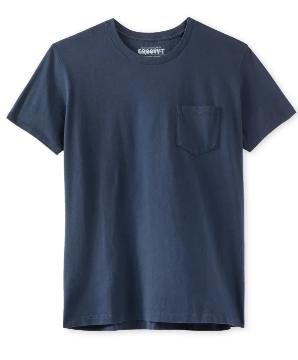 Tees + Henleys*Outerknown Groovy Pocket Tee Indigo