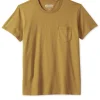 Tees + Henleys*Outerknown Groovy Pocket Tee Tumeric