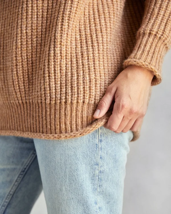 Sweaters*Outerknown Headlands Sweater Heathercamel