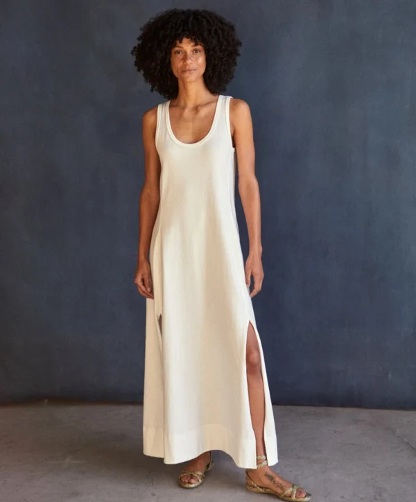 Jumpsuits + Dresses*Outerknown Hermosa Tank Dress Salt