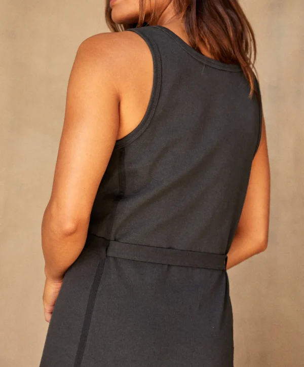 Jumpsuits + Dresses*Outerknown Hermosa Tank Dress Washedblack