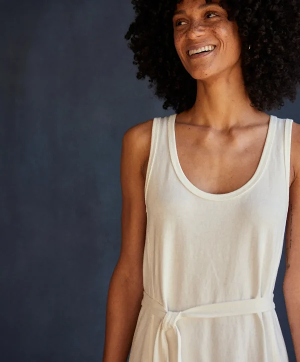 Jumpsuits + Dresses*Outerknown Hermosa Tank Dress Salt