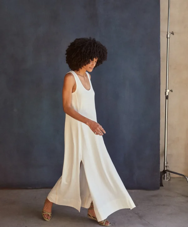 Jumpsuits + Dresses*Outerknown Hermosa Tank Dress Salt