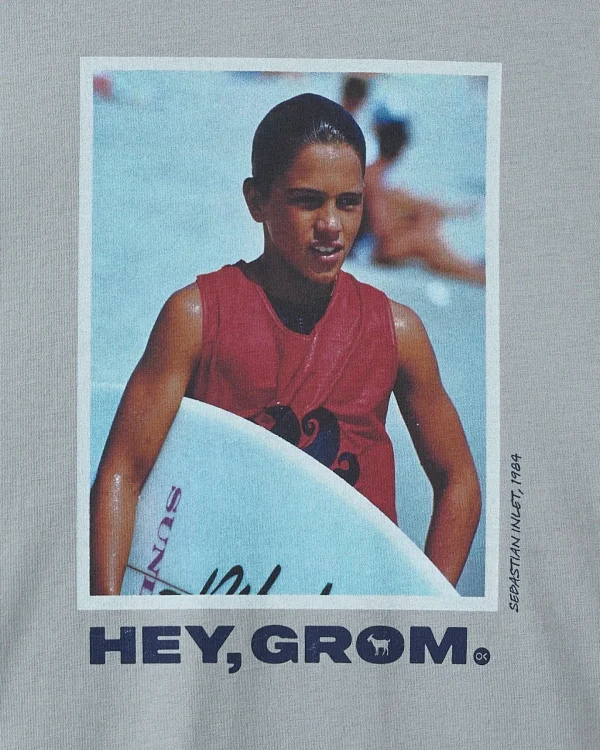 Tees + Henleys*Outerknown Hey Grom Tee Tarmacgrey