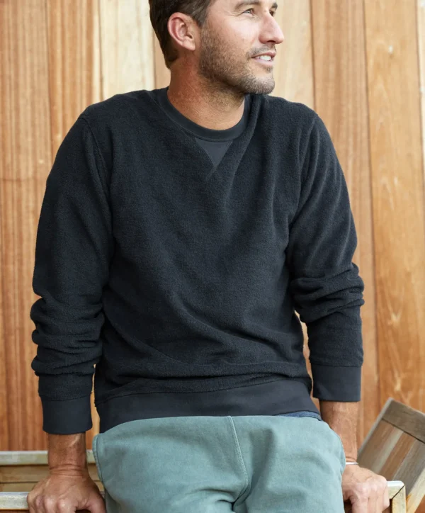 Lounge | Sweatshirts*Outerknown Hightide Crew Pitchblack