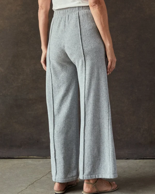 Lounge | Pants + Shorts*Outerknown Hightide Wide Leg Pant Heathergrey