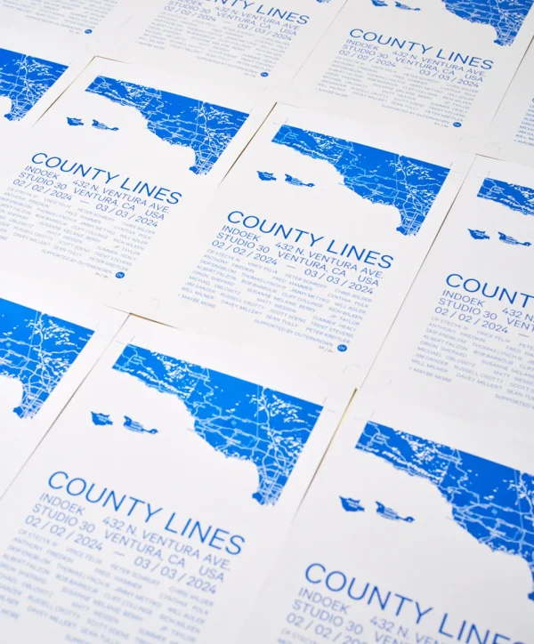 Tees + Tanks | Tees + Henleys*Outerknown Indoek County Lines Tee Shirt Navy