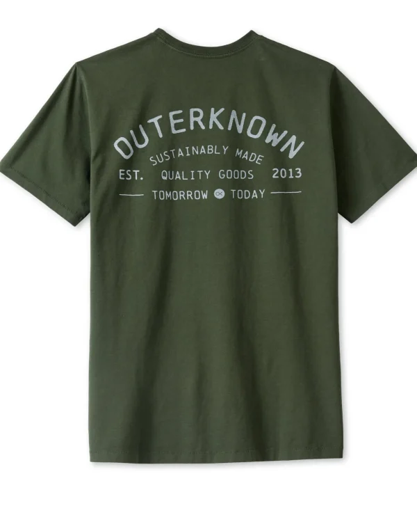 Tees + Henleys*Outerknown Industrial S/S Tee Blackolive