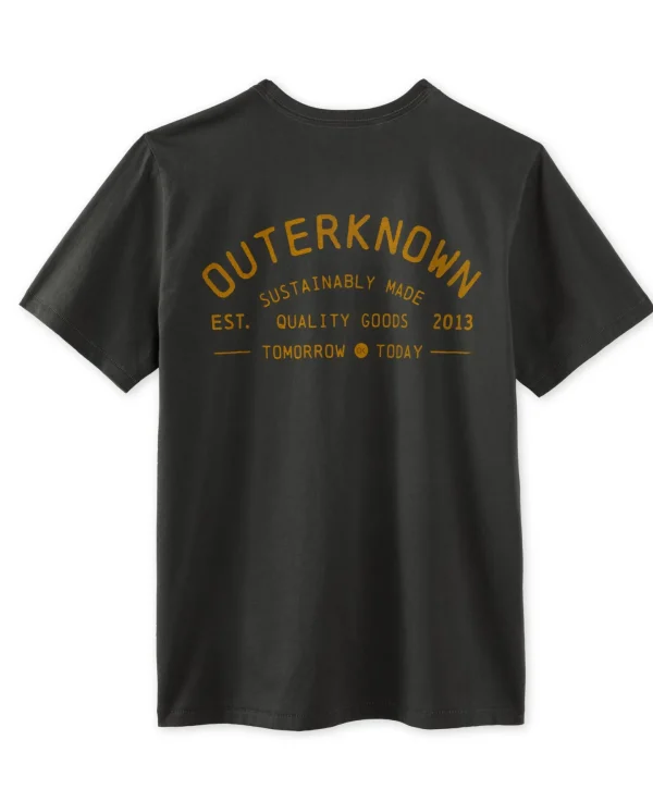 Tees + Henleys*Outerknown Industrial S/S Tee Fadedblack