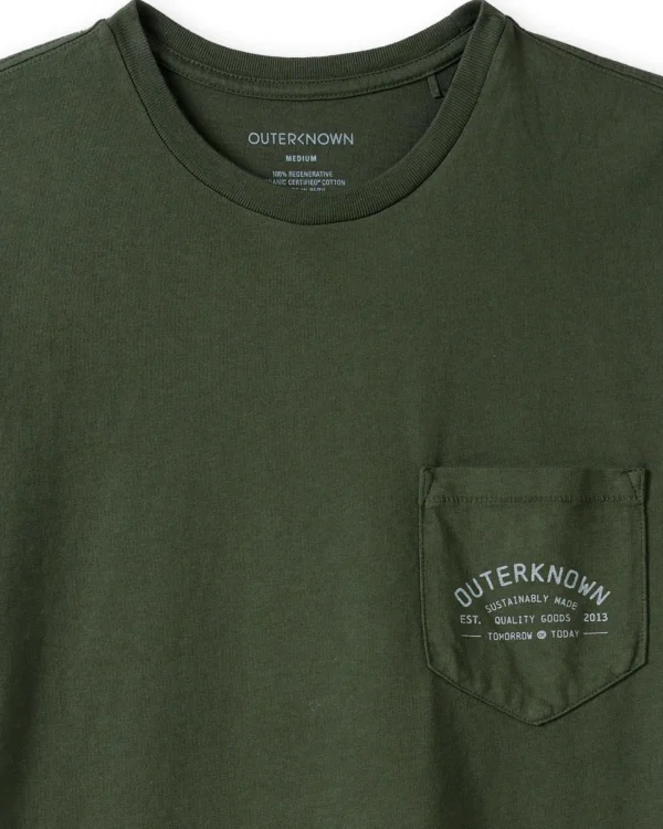 Tees + Henleys*Outerknown Industrial S/S Tee Blackolive