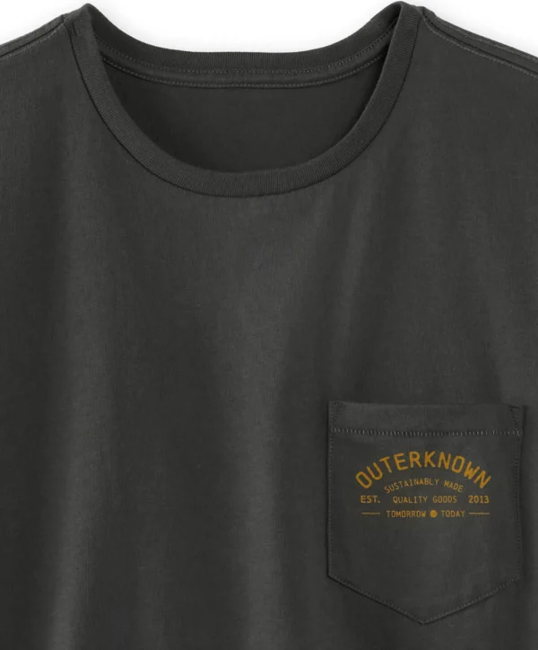 Tees + Henleys*Outerknown Industrial S/S Tee Fadedblack