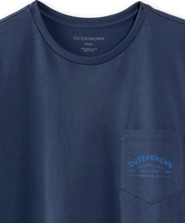 Tees + Henleys*Outerknown Industrial S/S Tee Marine