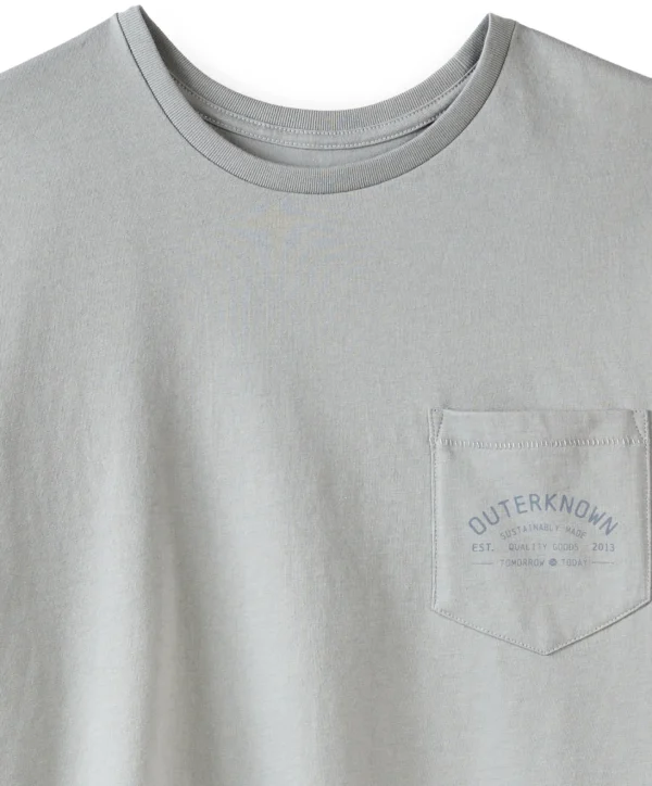 Tees + Henleys*Outerknown Industrial S/S Tee Tarmacgrey