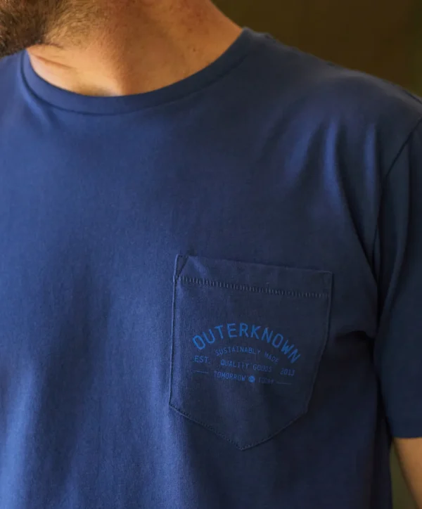 Tees + Henleys*Outerknown Industrial S/S Tee Marine