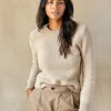 Sweaters*Outerknown Isla Sweater Oatmealheather