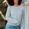 Sweaters*Outerknown Isla Sweater Heathergrey