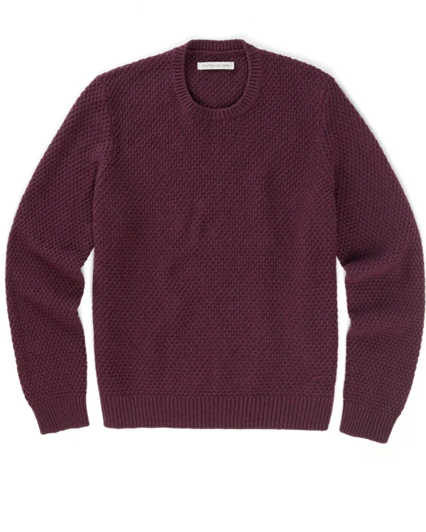 Sweaters*Outerknown Mariner Sweater Plum