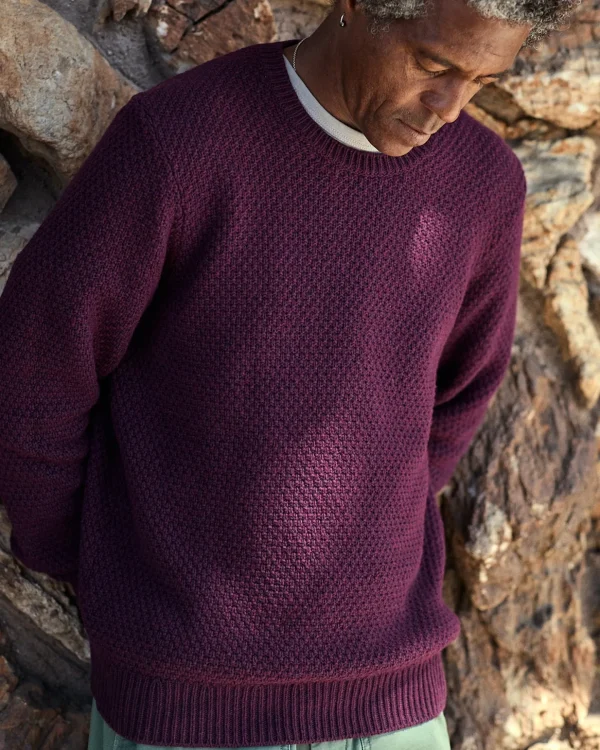 Sweaters*Outerknown Mariner Sweater Plum