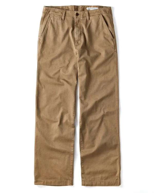 Pants*Outerknown Nomad Baggy Chino Chestnut