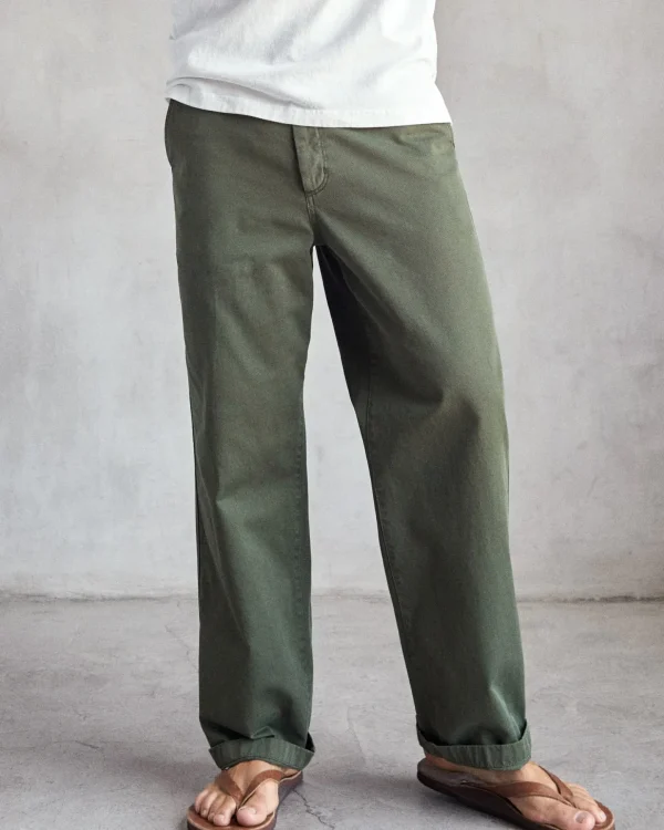 Pants*Outerknown Nomad Baggy Chino Blackolive