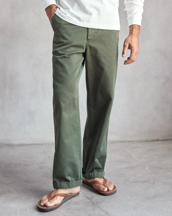 Pants*Outerknown Nomad Baggy Chino Blackolive