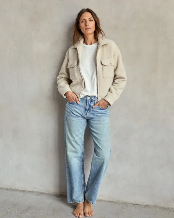 Outerwear*Outerknown North Beach Bomber Oatmeal