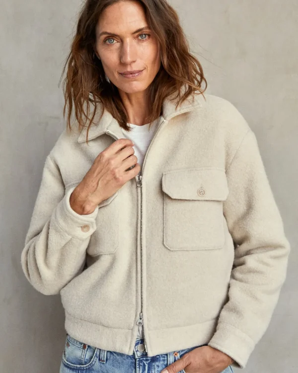 Outerwear*Outerknown North Beach Bomber Oatmeal