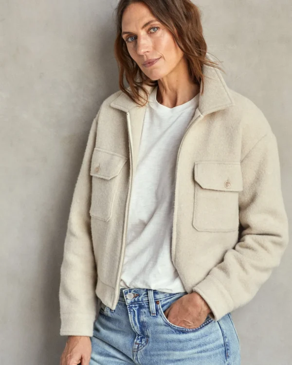 Outerwear*Outerknown North Beach Bomber Oatmeal