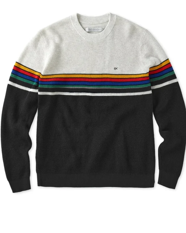 Sweaters*Outerknown Nostalgic Sweater Okretrorainbow