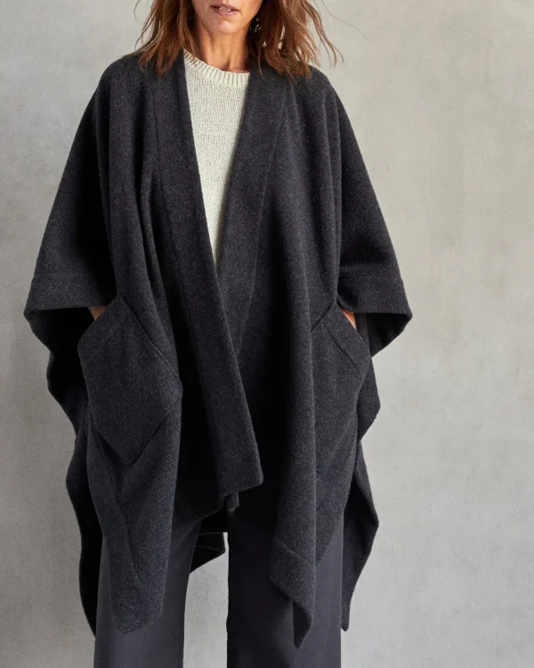 Outerwear | Sweaters*Outerknown Precidio Poncho Heathercharcoal