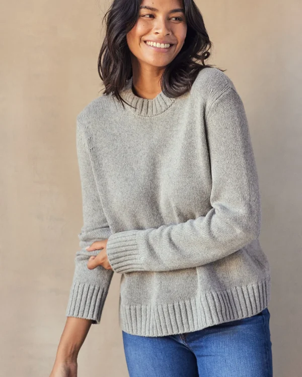 Sweaters*Outerknown Roma Sweater Heathergrey