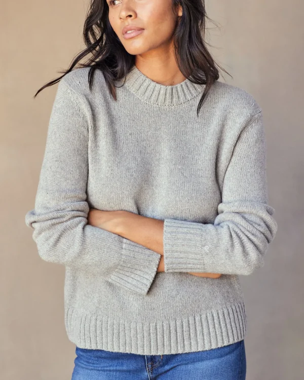 Sweaters*Outerknown Roma Sweater Heathergrey