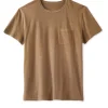 Tees + Henleys*Outerknown Saltwater Slub Pocket Tee Chestnut