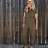 Jumpsuits + Dresses*Outerknown S.E.A. Suit Olivenight