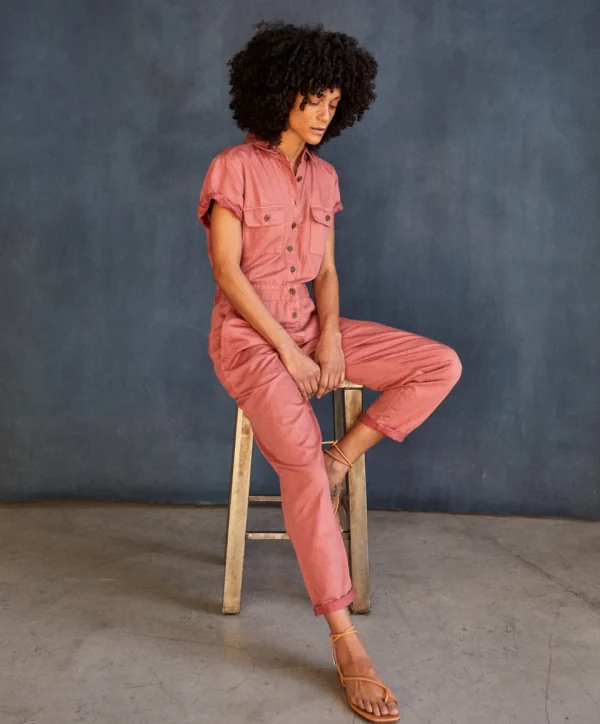 Jumpsuits + Dresses*Outerknown S.E.A. Suit Mineralred