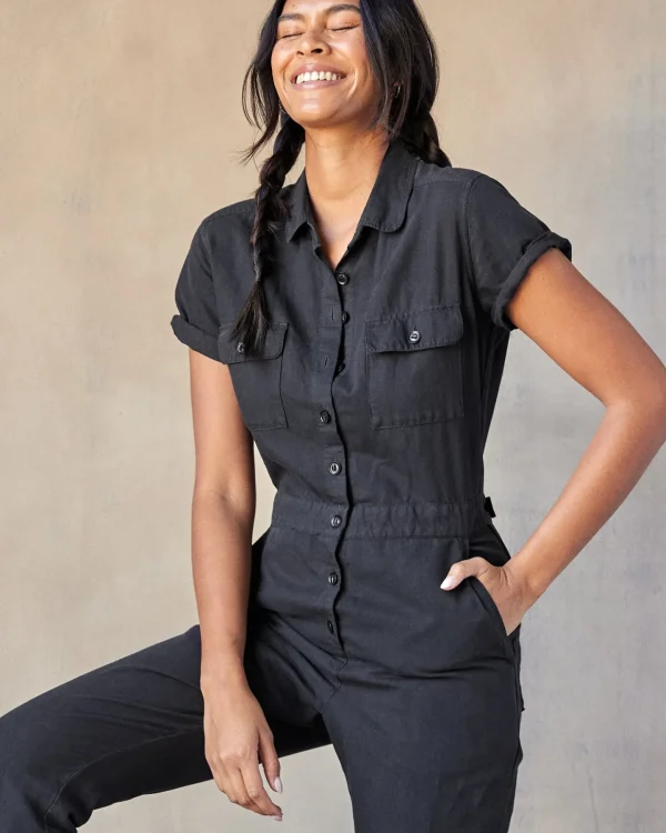 Jumpsuits + Dresses*Outerknown S.E.A. Suit Pitchblack