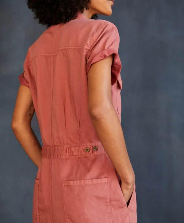 Jumpsuits + Dresses*Outerknown S.E.A. Suit Mineralred