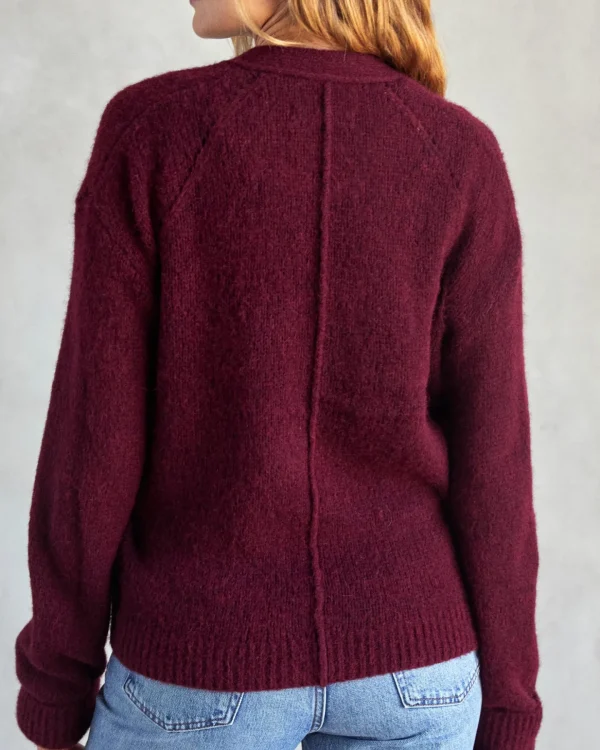 Sweaters*Outerknown Serra Cardigan Goodbeet