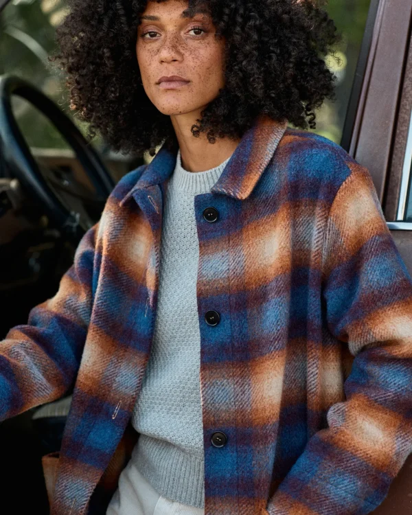 Outerwear*Outerknown Sienna Car Coat Basinplaid