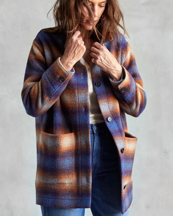 Outerwear*Outerknown Sienna Car Coat Basinplaid