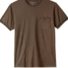 Tees + Henleys*Outerknown Sojourn Pocket Tee Beachwood