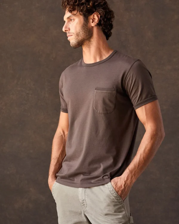 Tees + Henleys*Outerknown Sojourn Pocket Tee Beachwood